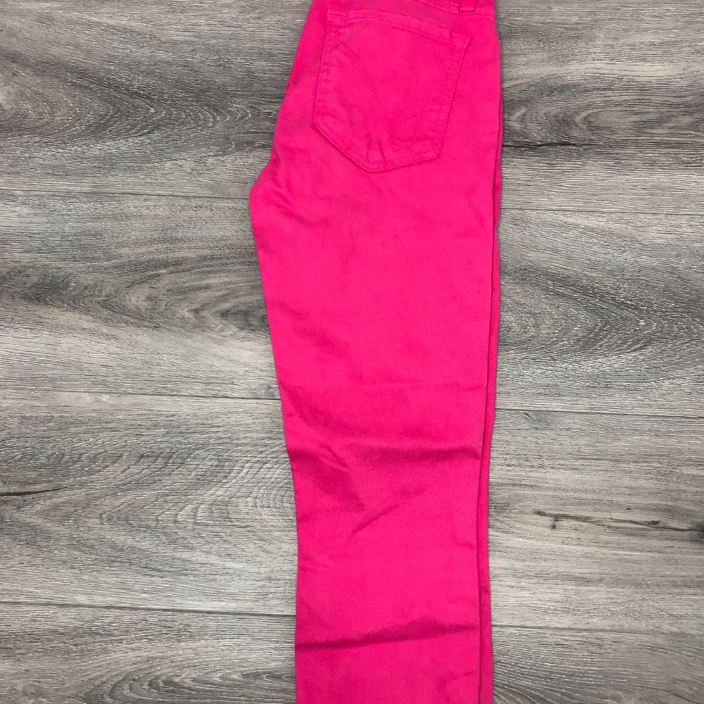 Girls Bebe pink pants. Size 26